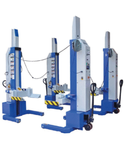 IDEAL MSC-13K-B-452 MOBILE COLUMN LIFT, FOUR COLUMN SET, 52,000 LBS.