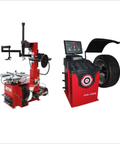 1.5 HP Automatic Tire Changer Wheel Balancer Combo 980 800 with 300 Assist Arm